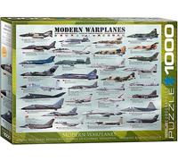 Moderno Aviones de Combate 1000 Piezas Puzle Rompecabezas 680mm x 490mm ( Pz )