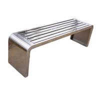 Moderno Banco De Metal For Exteriores, Banco De Jardín, Resistente A La Intemperie, Resistente, Adecuado For Jardines, Porches, Terrazas, Entradas Y Patios(Style H,120cm/47.2in)