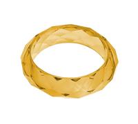 Moderno brazalete de resina de cristales facetados con corte de diamantes, diseños llamativos para fiestas, suministros y trajes de eventos, joyería de cristales apilables para uso diario, talla única