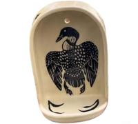 Moderno colgante de pared de resina con portavelas integrado para un ambiente interior tranquilo, enfoque de diseño minimalista (A)