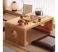 Moderno comedor japonés para sala de estar y dormitorio, suelo de grano transparente para relajación y decoración elegante del hogar, diseño práctico y versátil