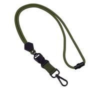 Moderno cordón desmontable para el cuello con gancho de metal reforzado, banda para el cuello suave para el lugar de trabajo, correa esencial para el cuello