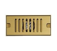 Moderno desagüe de ducha rectangular con trampas centrales para el cabello, fácil instalación y mantenimiento, perfecto para solución de drenaje de suelo de baño