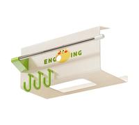 Moderno dispensador de toallas de papel, 23,5 x 10,2 x 10,5 cm, servilleteros con gancho, dispensador de pañuelos para el hogar, contenedor de toallas de cocina, almacenamiento de pañuelos faciales