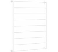 Moderno estante de almacenamiento de cinta de metal, montado en la pared para bufandas, chales, pantalones, cinturones y toallas, estante de exhibición de 5/9 capas para salas de manualidades y