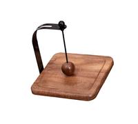 Moderno estante de papel de seda de madera maciza para decoración del hogar y uso práctico en varios espacios de vida, servilletero de madera pesada