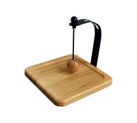 Moderno estante de papel de seda de madera maciza para decoración del hogar y uso práctico en varios espacios de vida, servilletero de madera pesada