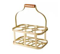 Moderno estante de vino de hierro galvanizado para almacenamiento de encimera, elegante armario de barra de metal para despensa o cocina, ahorra espacio (tamaño: D)