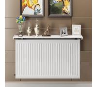 Moderno estante flotante para radiador para el hogar y la oficina, 30 x 170 cm, estantes ajustables sin necesidad de taladrar, diseño elegante para salas de estar y cocinas