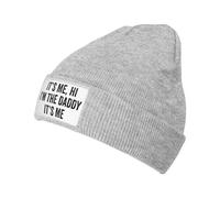 Moderno Gorro Beanie Hola Soy yo, Soy el papá, Soy yo. Gorros de Punto Moda Sombrero Tablista para Corriendo Hombre Mujer