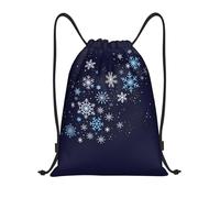 Moderno Gym Bag Lindo Cuadro Rojo Navideño Mochila con Cordón Deportes Saco De Gimnasio para Gimnasia, Viajes, Playa