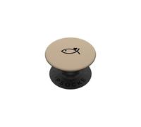 Moderno Jesús Fish Love Heart Graphic PopSockets PopGrip Adhesivo