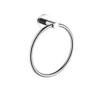 Moderno juego de accesorios de baño: toallero de acero inoxidable, soporte para papel higiénico, anillo de toalla, soporte para vasos, soporte para cepillo de inodoro, accesorios completos para colgar