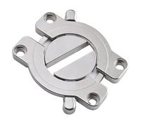 Moderno juego de cerradura de manija de puerta interior, mecanismo silencioso de aluminio, acabado negro para dormitorio, sala de estar, puertas de madera