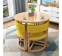 Moderno juego de mesa de comedor y silla para sala de estar, balcón, salón y espacios de negociación de negocios