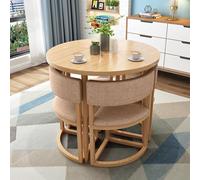 Moderno juego de mesa de comedor y silla para sala de estar, balcón, salón y espacios de negociación de negocios