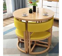 Moderno Juego de Mesa y Silla de Ocio Amarillo para Sala de Estar Muebles Que ahorran Espacio recepción de la Oficina y el Juego de Mesa de negociación para conferencias PE