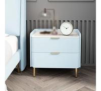 Moderno juego de sillas de comedor blancas y espejo redondo para maquillaje con cajones, iluminación ajustable de madera maciza, elegante 80 cm, patas blancas y doradas para una decoración elegante