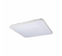 Moderno LED Deckenleuchte Luke Metal Blanco Blendarm IP44 3000K Planas Pasillo