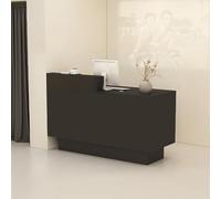 Moderno mostrador de recepción con cajones con cerradura, elegante escritorio de caja registradora para vestíbulos, salones, tiendas, oficinas en casa, J2, 90 cm