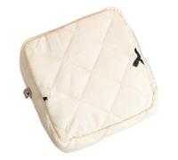 Moderno organizador de productos femeninos con estampado de lazo, impermeable, elegante bolsa de cosméticos para uso diario, accesorio de viaje, b, Talla única