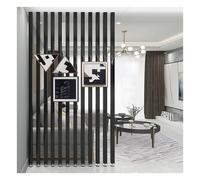 Moderno separador de habitación de suelo a techo - Partit cuadrado de metal para sala de estar, oficina y entrada - 120 cm (47,2 pulgadas) decoración interior que ahorra espacio.