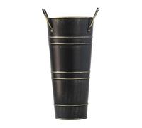 Moderno soporte para paraguas de diseño vintage, autosuficiente, cilíndrico, color negro, para entrada, decoración elegante del hogar, funcional y elegante