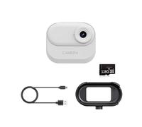 Moderno y detallado dispositivo de mano de 1080P atractivo dispositivo de video portátil para ciclismo, blogs y criaturas, registro de pequeños videos de acción con soporte atractivo