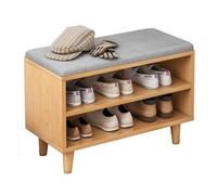 Moderno zapatero con bolsa suave, versátil taburete de entrada, elegante estante de zapatos de 60 cm, diseño simple para un cambio cómodo de zapatos, solución de almacenamiento elegante para la