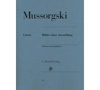 Modest Moussorgski – Tableaux d'une exposition – Partitura para piano con digitación