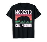 Modesto, California 209, Valle Central, Norcal City, Cali Bear Camiseta
