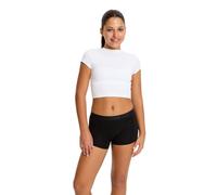 Modibodi Culotte Menstrual Niña Adolescente Flujo Medio Absorción 30ml Antifugas Reutilizable Ropa Interior Periodo Cómoda Transpirable Negro 10-12
