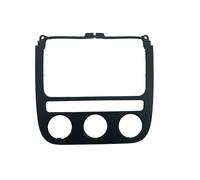 Modificación Control Central Para Vw Para Jetta Para Golf MK5 MK6 2011 1KD 858 069 Panel CD Automático Para Coche Radio Envolvente Cubierta Negra Embellecedora Aire(Option B)