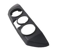 Modificación Control Central para VW para Polo para 9N 2002 2004 2008 2010 Tablero Frontal Negro Panel De Control De Calentador De CA Tapa De Cubierta Embellecedora Marco Tablero Cambios