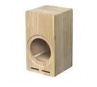 Modificación de Audio DIY, Caja vacía for Altavoz 4/5 Pulgadas for Coche/casa, Cuerpo laberíntico frecuencia Completa, Madera(White-5 Inch)