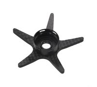 Modificación de fibra de carbono para rueda de freno de arrastre de cinco estrellas para Abu B3 B4 P3 P4 con compatibilidad para la serie MAX incluyendo PMAX3 y BMAX3 (mano izquierda roja)