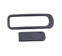 Modificación del coche Compatible con Benz B W247 para CLA C118 W118 2020 2021 2022 2023 2024 Embellecedor marco interruptor manija guantera coche(Black)