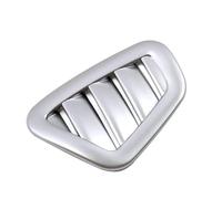 Modificación del coche Compatible con Benz Clase E W213 2016-2021 E200 E220 E260 E300 Embellecedor marco ventilación salida aire acondicionado salpicadero coche(Silver)