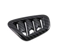 Modificación del coche Compatible con Benz Clase E W213 2016-2021 E200 E220 E260 E300 Embellecedor marco ventilación salida aire acondicionado salpicadero coche(Black)