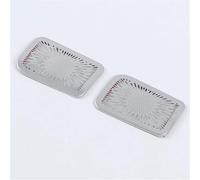 Modificación del coche Compatible con GWM Tank 300 2022 2023 A Pilar Salida aire acondicionado Marco ventilación Tapa Embellecedor interiores Cubierta altavoz audio(Silver)