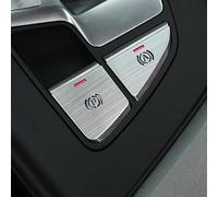 Modificación del coche Compatible Con Para A4 B9 A5 2017 2018 2019 Pegatinas De Botón De Freno De Mano Electrónico De Control Central Interior De Coche Piezas Modificadas