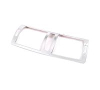 Modificación del coche Compatible con Serie 1 E81 E82 E87 2007 2008 2009 2010 2011 Car Centre Salida CA Ventilación Marco Cubierta Embellecedor Adhesivo Interior(Silver)
