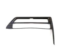 Modificación del coche Compatible con Toyota Para Highlander XU70 2022 consola coche interruptor aire acondicionado botón salida ventilación cubierta marco pegatina embellecedora(Black 2)