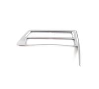 Modificación del coche Compatible con Toyota Para Highlander XU70 2022 consola coche interruptor aire acondicionado botón salida ventilación cubierta marco pegatina embellecedora(Silver)