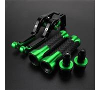 Modificación Palanca de Embrague CNC para Frenos Motocicleta para CBR1000RR 2004-2007, puños Manillar Freno Ajustables(Green1)