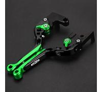 Modificación Palancas de Embrague Freno Plegables Ajustables para Yamaha XSR125 Legacy 2022-2026(Green 1)