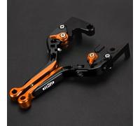 Modificación Palancas de Embrague Freno Plegables Ajustables para Yamaha XSR125 Legacy 2022-2026(Orange 1)