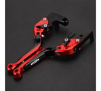 Modificación Palancas de Embrague Freno Plegables Ajustables para Yamaha XSR125 Legacy 2022-2026(Red 2)