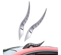 Modificaciones de cuerno de dragón para techo de coche, decoración universal de techo de cuernos de dragón, cuernos 3D, accesorios geniales para SUV, automóvil, Hatchback, instalación sin taladro