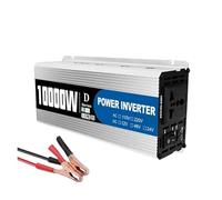 modificada Inversor Corriente Convertidor DC-AC Inversor Entrada 12V/24V/48V 110V/220V Protección Sobrecarga Salida 10000W Alta Resistencia Granjas/RV Fuera Red(12V TO 110V)